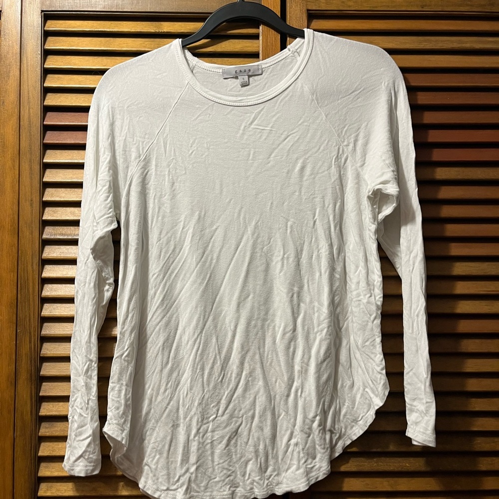 White Long Sleeve Shirt